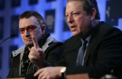 Bono Vox i Al Gore na panelu o klimatskim promjenama