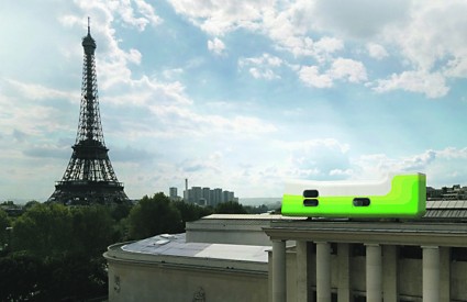 Mobilni hotel trenutačno se nalazi u Parizu