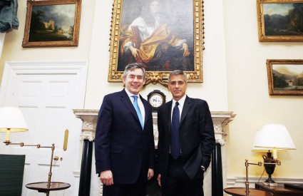 Gordon Brown i George Clooney su na sastanku jedan drugom izložili nekoliko ‘odličnih prijedloga’