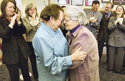 U San Franciscu svoju su ljubav i zakonom potrvdile gospođe (87 i 83) koje su zajedno već 56 godina