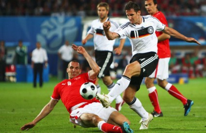 Malo prigoda imali su njemački napadači protiv Austrije u utakmici koja je odlučivala o sudioniku koji će s druge pozicije u skupini nastaviti natjecanje na Euru