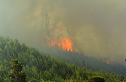Makarsko područje ovih dana na udaru je požara pa se preporučuje dodatan oprez