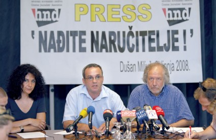 Predstavnici Zbora istraživačkih novinara HND- a predstavili su nacrt izvješća o napadima na novinare, tzv. Bijelu knjigu