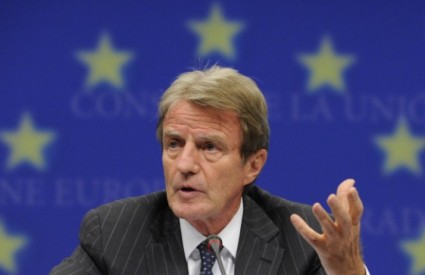 Bernard Kouchner, predsjedavajući Vijeća EU-a nakon ministarskog sastanka 