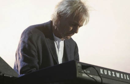 Richard Wright na posljednjem okupljanju Pink Floyda na koncertu Live Eight 2005. u Londonu