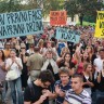 Studenti prava najavljeno izišli na ulice