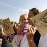 Prosvjed protiv gradnje spalionice u Zagrebu 
