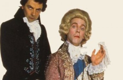Rowan Atkinson i Hugh Laurie iz drugog serijala o Crnoj Guji