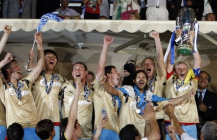 Zenit je prije nešto više od mjesec dana osvojio europski Super Kup
