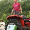 Nizozemka na traktoru putuje za Južni pol