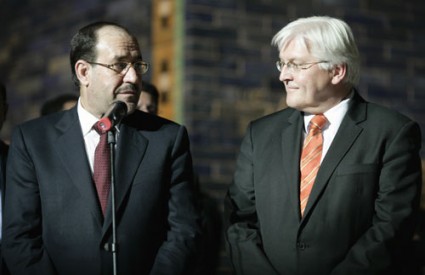 Frank-Walter Steinmeier i Nouri al-Maliki