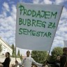 Prosvjed studenata protiv cijena studiranja