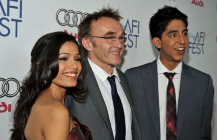 Freida Pinto, Danny Boyle i Dev Patel