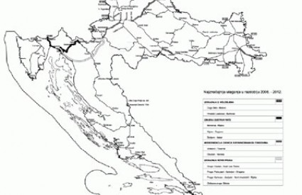 I karta najznačajnijih ulaganja u Hrvatske željeznice smeta susjedima
