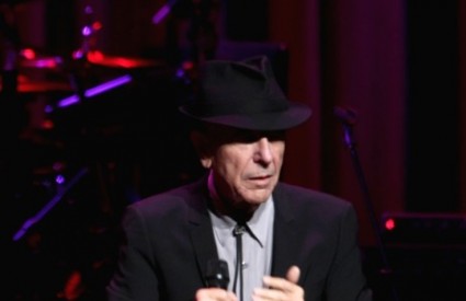 Leonard Cohen tijekom nastupa u Bacon Theatreu u New Yorku.