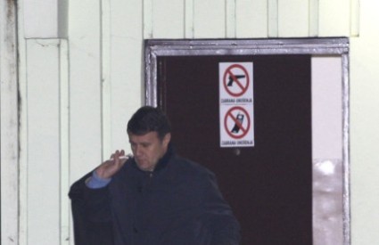 Svjetlan Stanić na izlasku iz remetinečkog zatvora.
