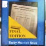 Nakon 150 godina ukinut "Rocky Mountain News"