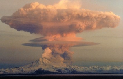 Posljednja erupcija Mt. Redoubta prije 20 godina