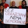Zadarski studenti nastavljaju prosvjed 