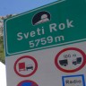 Zbog bure zatvorena autocesta između Sv. Roka i Maslenice