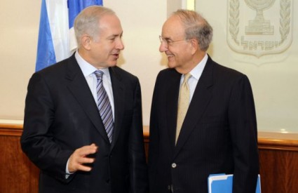 Benjamin Netanyahu i George Mitchell