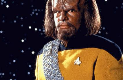 Worf, časnik za naoružanje s USS Enterprisea