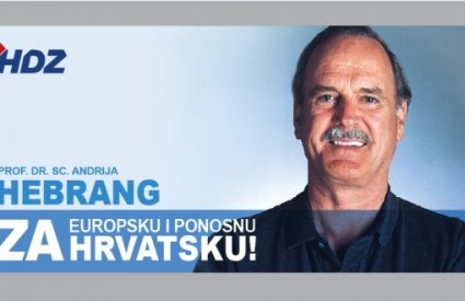 Je li to Hebrang ili John Cleese - pitali su se maštoviti photoshoperi predizbornih plakata na prošlim predsjedničkim izborima