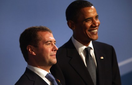 Barack Obama Dmitrij Medvedev