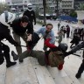 Atena prosvjeduje unatoč policijskoj opsadi