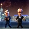 Ruska državna televizija pustila crtić koji parodira Putina i Medvedeva