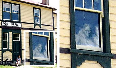 Sablasna figura manifestirala se na prozoru pošte u Novom Zelandu