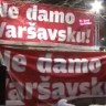 Tisuće na "Prosvjedu protiv krađe Varšavske"