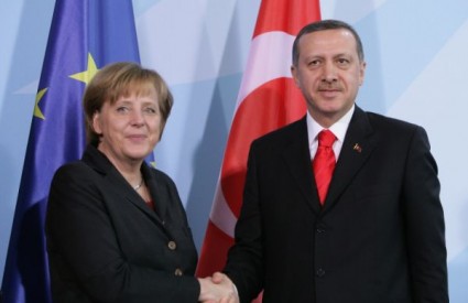 Angela Merkel i Tayyip Erdogan