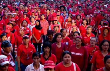 crvenokošuljaši Tajland prosvjedi