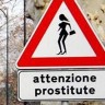 Znak za prostitutke zbunjuje vozače