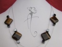 Ogrlicu s poludragim kamenjem DOBIVA: