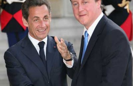 Nicolas Sarkozy David Cameron kriza G20
