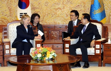 Hillary Clinton Južna Koreja