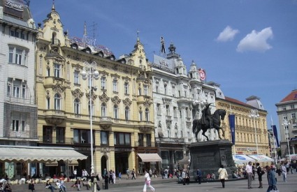 Zagreb strani turisti