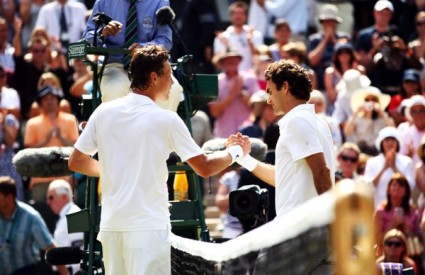 roger federer tomas berdych tenis wimbledon