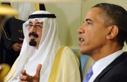 Barack Obama kralj Abdulah