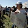 Prosvjednici negodovali zbog gradnje odlagališta otpada Kaštijun