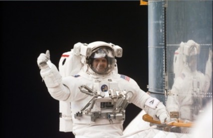 Astronaut Steven Smith u jednoj od svojih misija