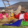 Stanovnici otoka na jezeru Titicaca