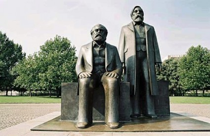 Karl Marx i Friedrich Engels u Berlinu