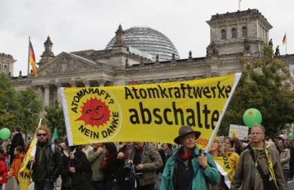 Prosvjed protiv nuklearnog otpada