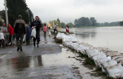 Poplave: Priprema se evakuacija kod Velike Gorice