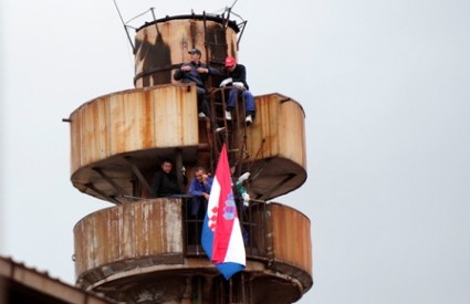 Radnici splitske Željezare sišli s tornja 