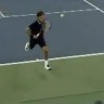 Federer spektakularno 'kroz noge'