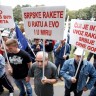 Prosvjed radnika Đuro Đaković - Alatnice pred ministarstvom
